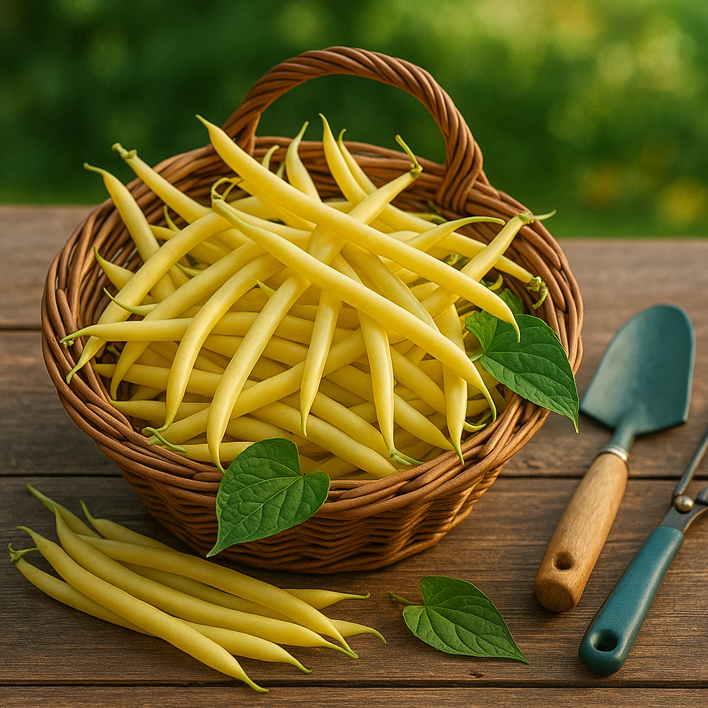 Yellow Wax Beans: A Crisp and Colorful Addition to Your Organic Garden