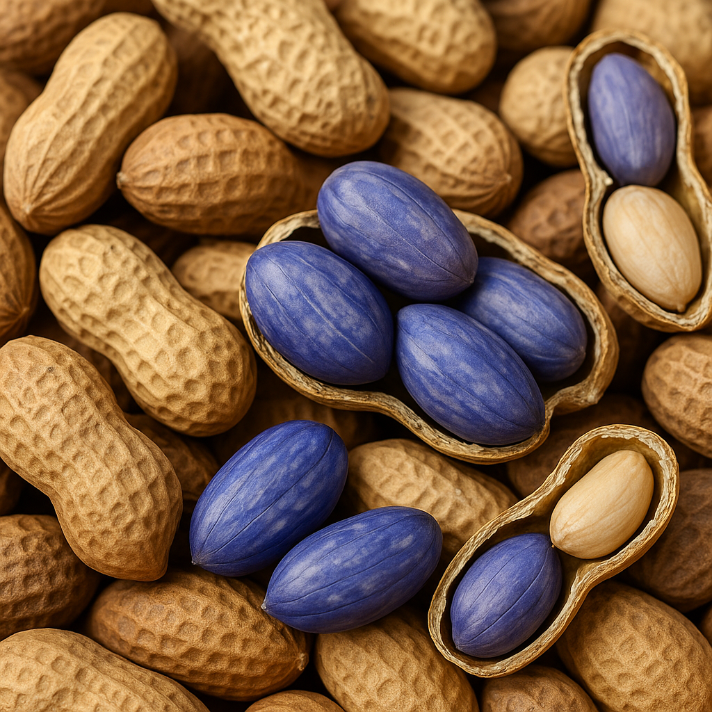 Blue Peanut: The Rare Nut Crop with Vibrant Beauty and Rich Flavor