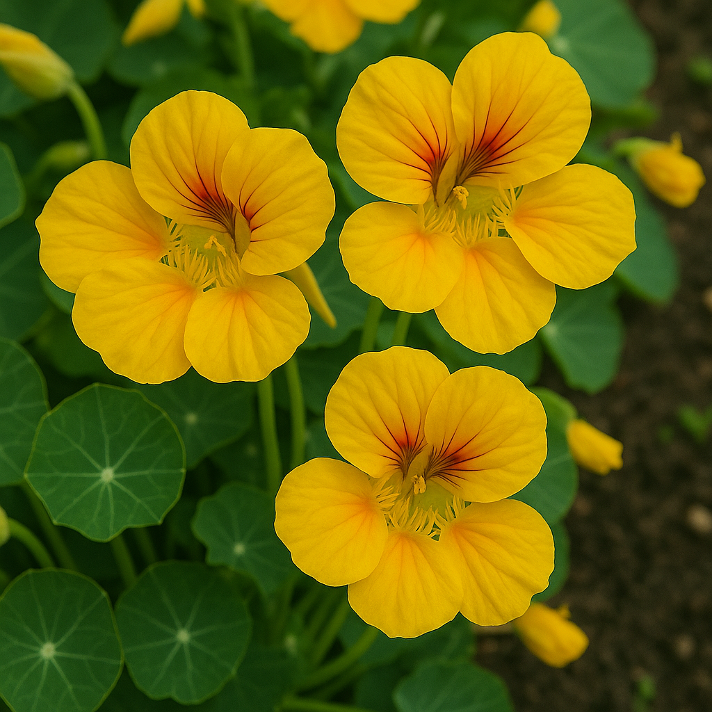 Yellow Nasturtium: A Bright and Edible Garden Gem