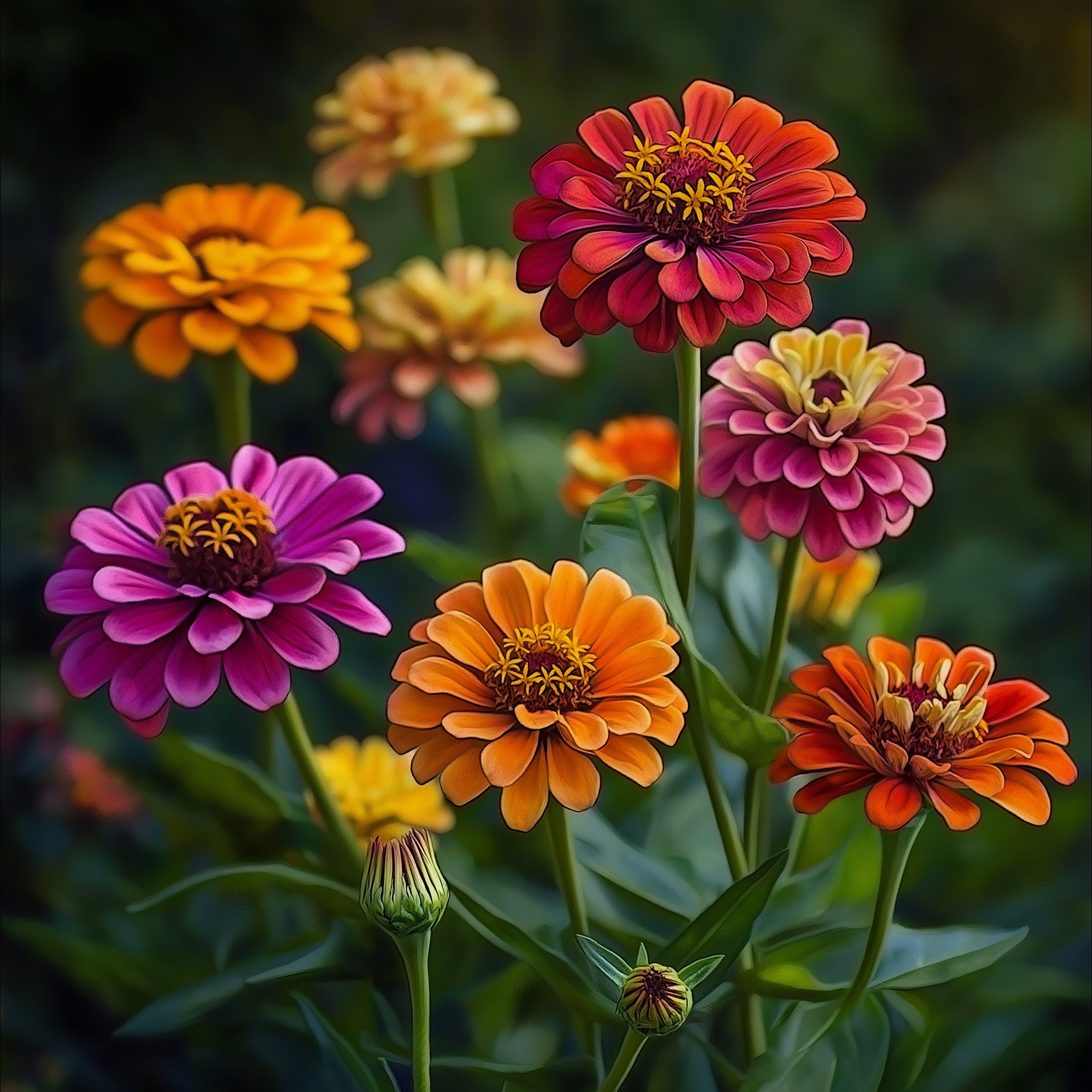 Zinnia Flowers – Bright, Bold, and Beautiful Blooms for Every Garden