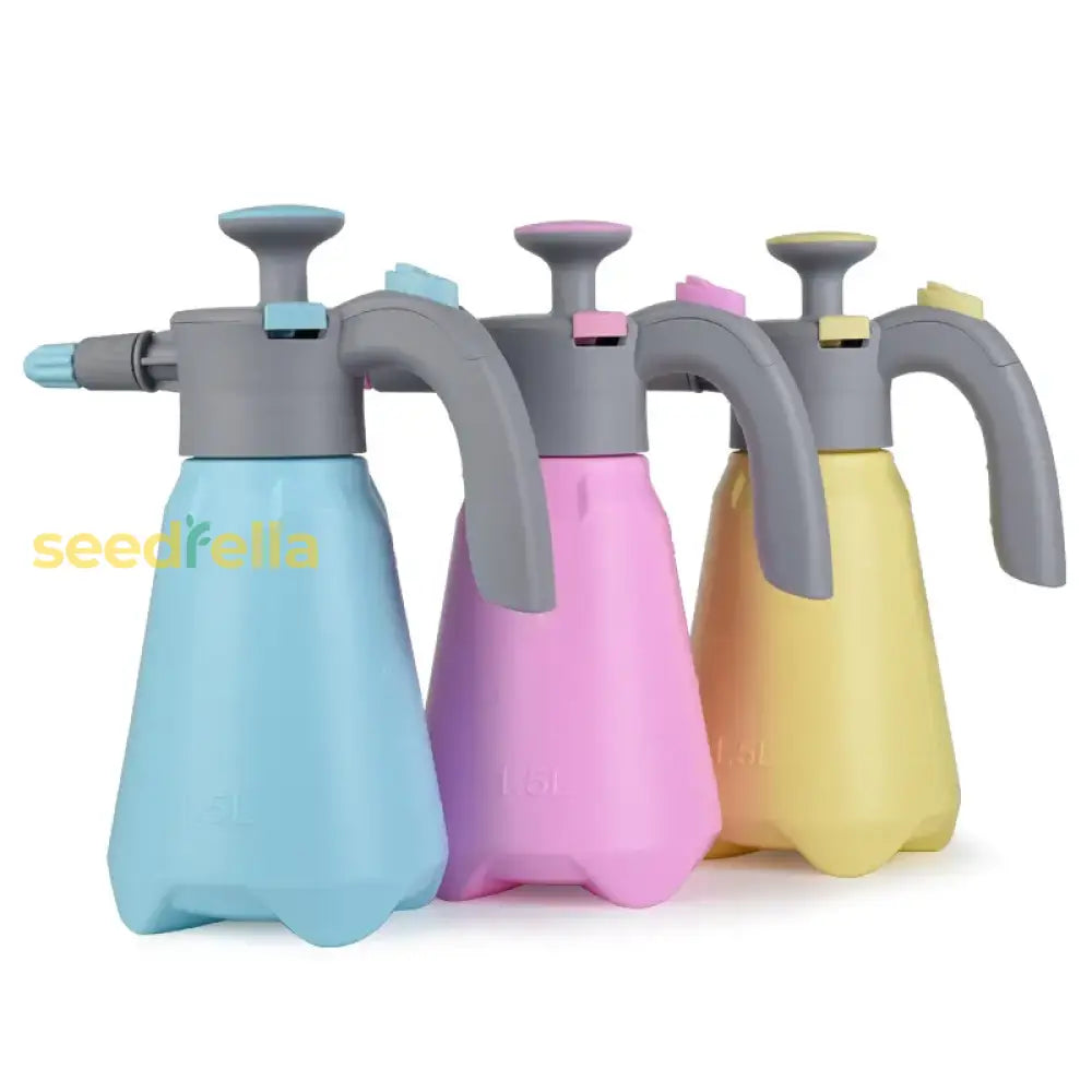 1.5L Portable Hand Pump Air Pressure Sprayer – High-Quality Plastic Water Garden Tools