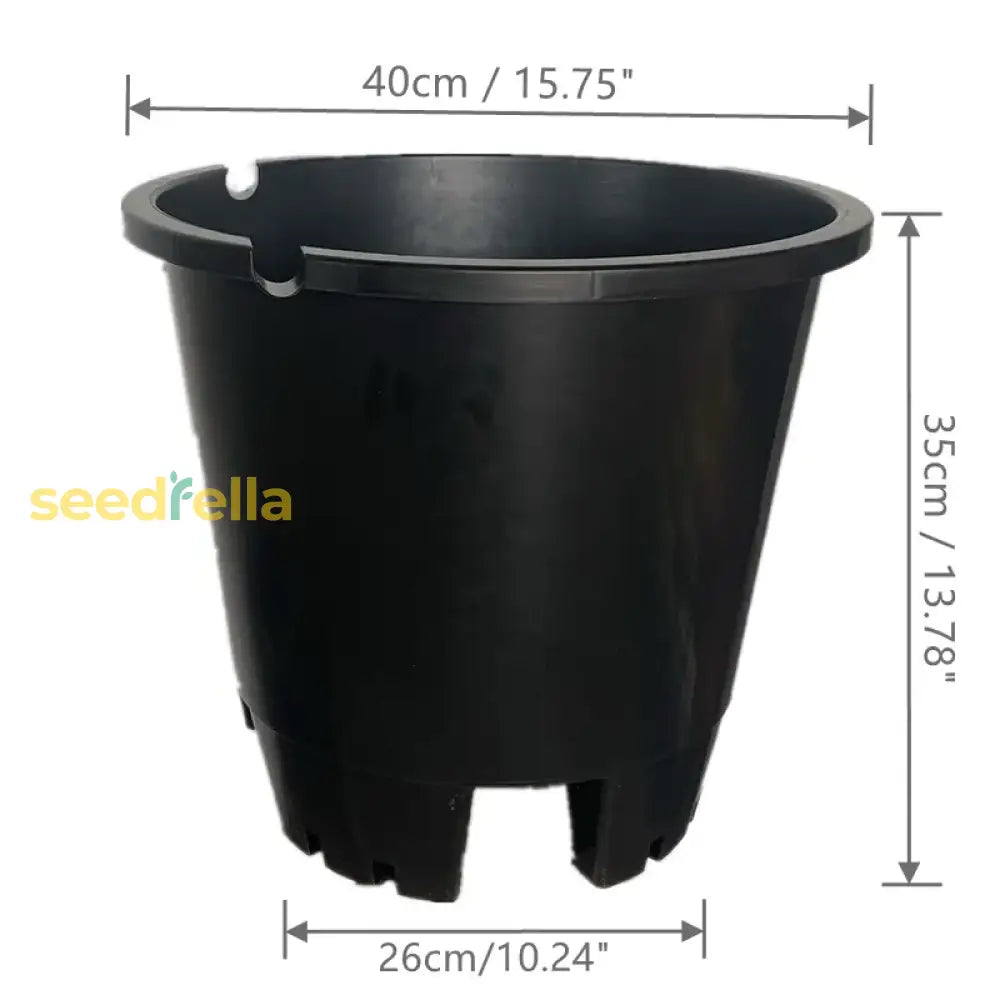 25L/30L Recycled Plastic Planting Pot With Holes – Ideal For Blueberries And Nursery Trees Garden