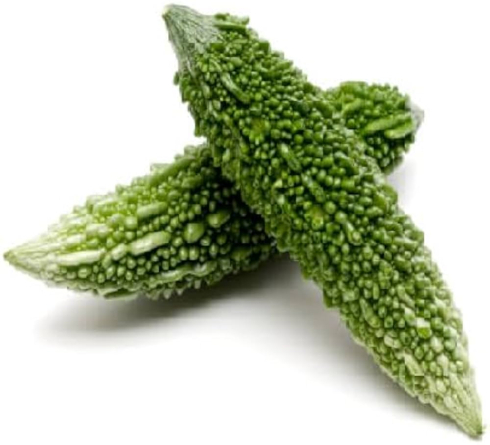 Bitter Gourd Momordica charantia for planting in vegetable patch