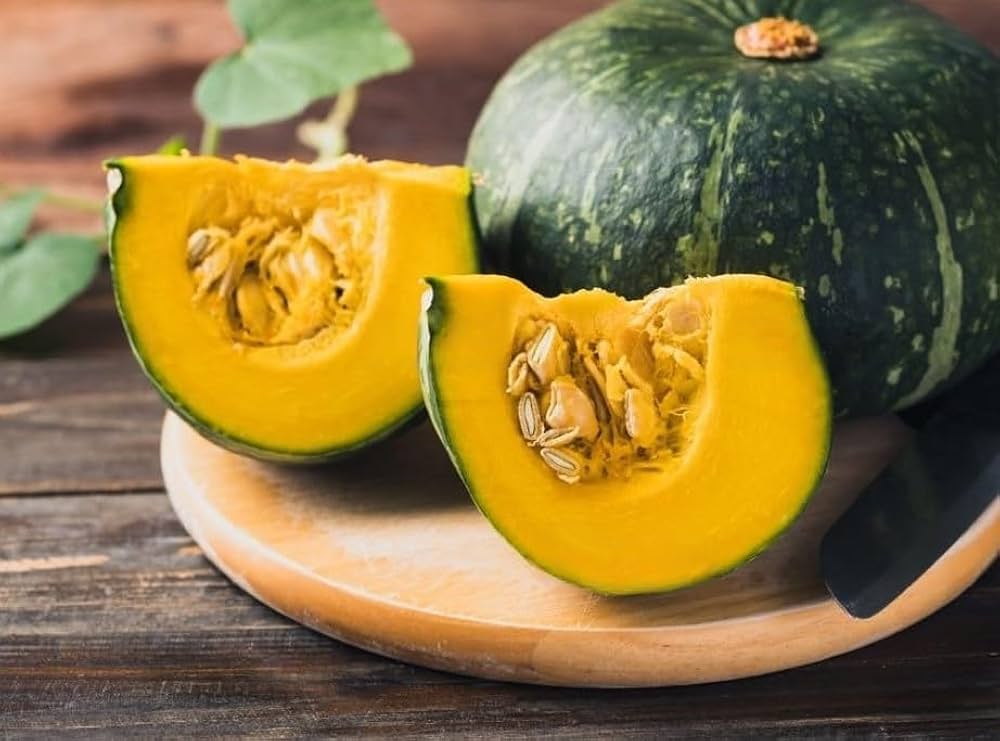 Grown Gem Pumpkin Cucurbita pepo for planting in vegetable patch