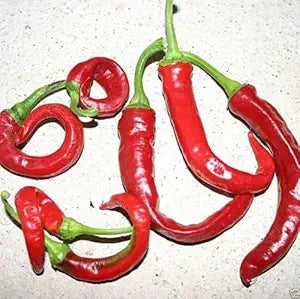 Aji Cacho de Cabra Pepper Capsicum chinense for planting in vegetable patch