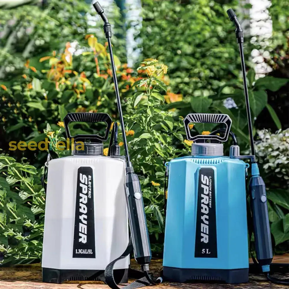 5L 2-In-1 Battery And Manual Agricultural Spray Pump – Portable Electric Power Sprayer Garden Tools