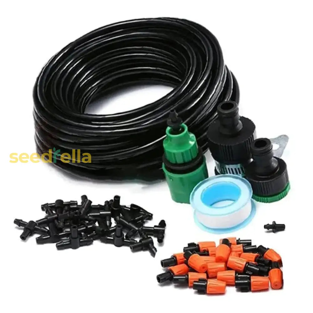 5M Antiseptic Garden Irrigation Water Mister Nozzles - Outdoor Low Pressure Spray Misting Cooling