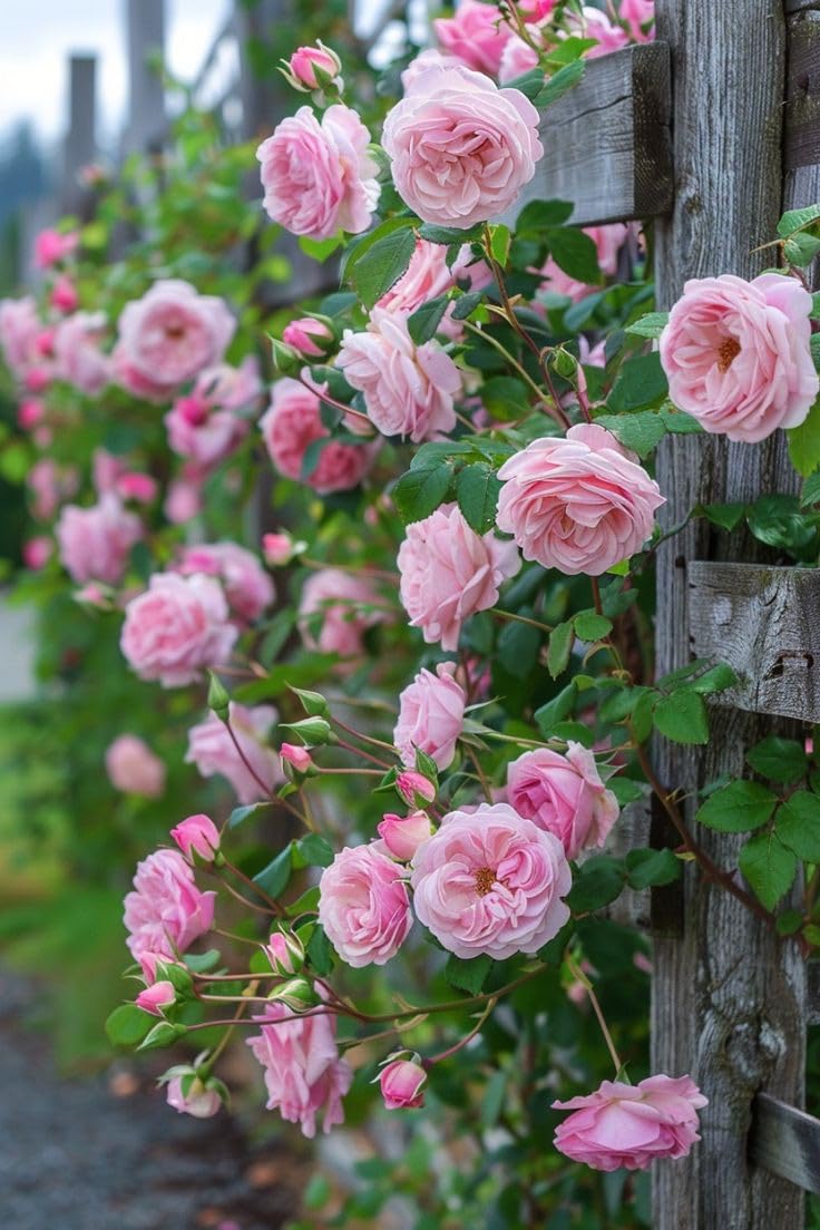 Light Pink Climbing Rose Seeds For Easy Planting Flower