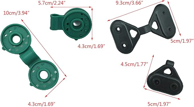 Net Clip Fastener – Agriculture Sunshade Fix Clamp For Simple Tool Use Garden Tools