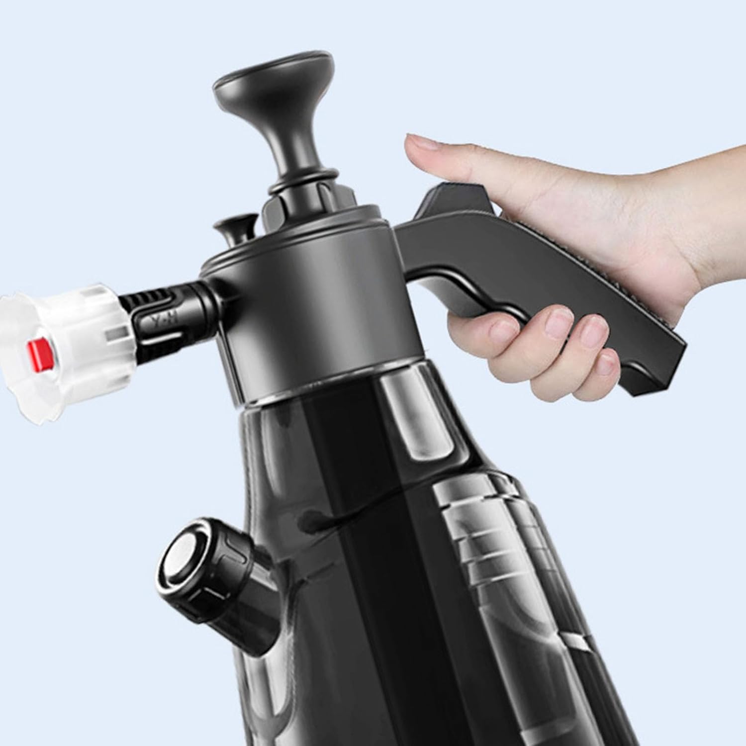 2L Hand Pump Foam Sprayer For Car Wash And Household Cleaning Garden Tools