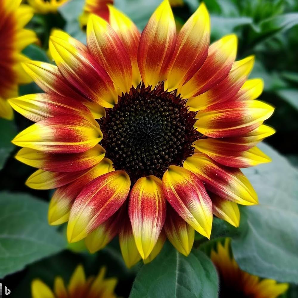 Yellow And Red Sunflower Seeds For Planting Flower