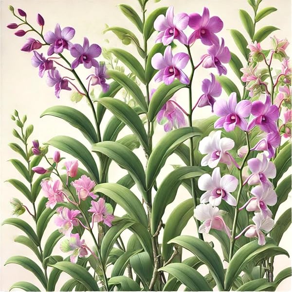 December Orchid Dendrobium Nobile Seeds for planting in indoor garden