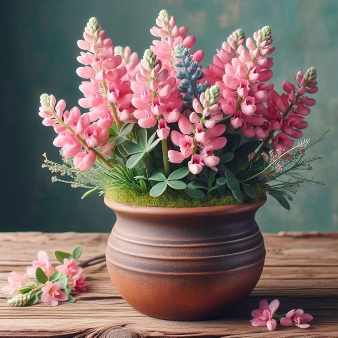 Pink bonnet Flower seeds for Planting - Pollinator Friendly, Heirloom & GMO Free Seeds for Home Garden
 
 Sale for planting in home garden