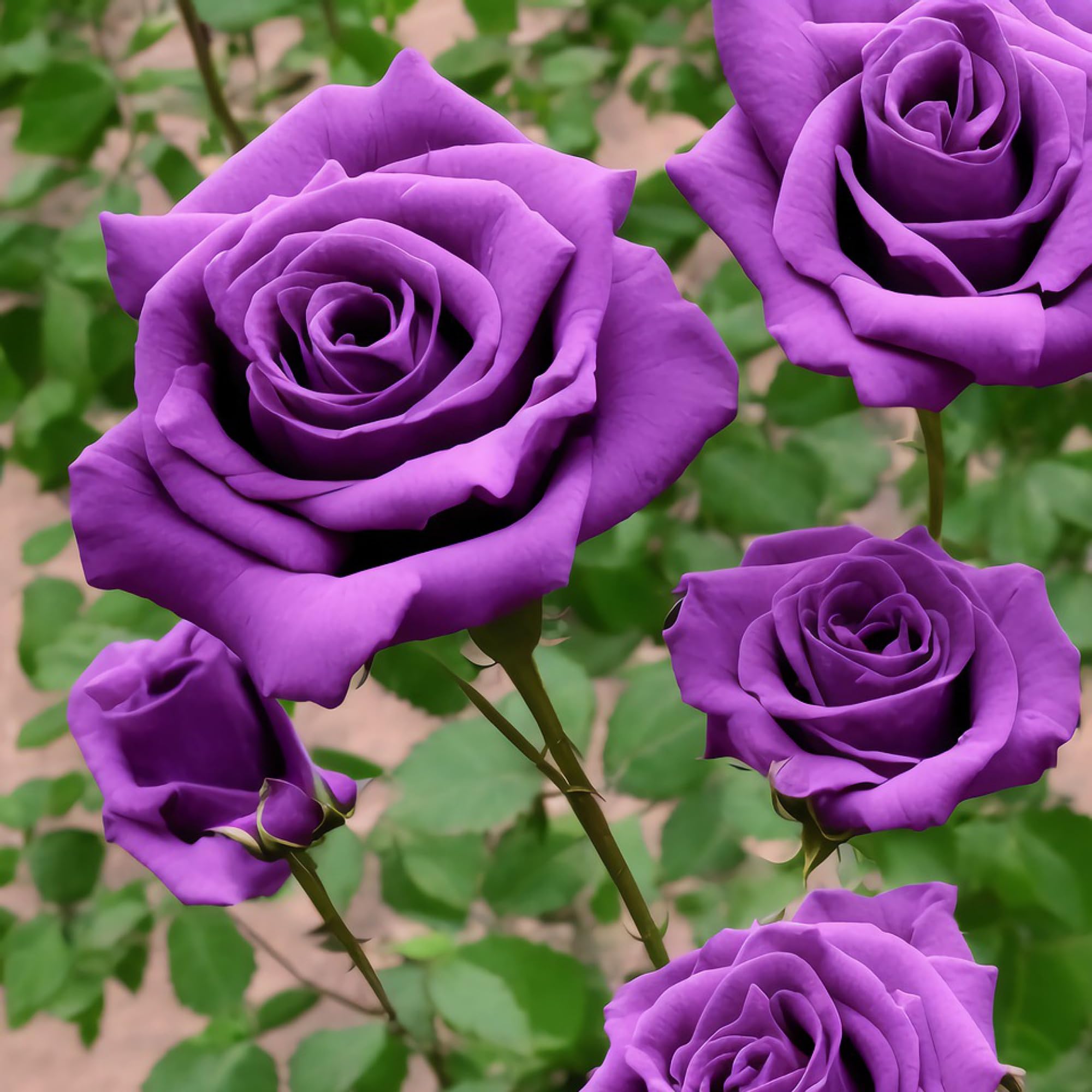 Violet Rose Seeds For Planting - Cultivate Unique And Captivating Beauty