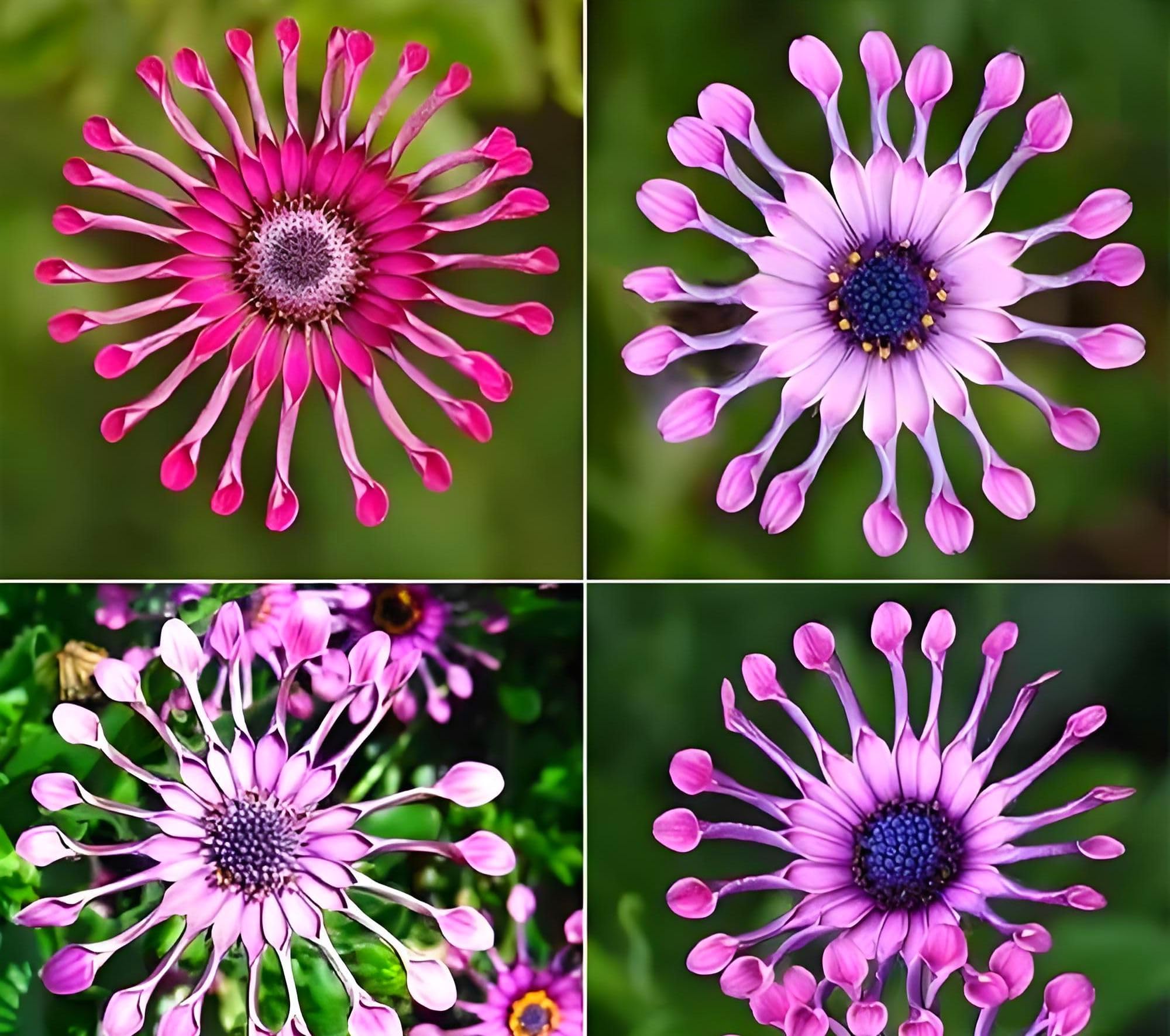 African Blue Daisy Osteospermum ecklonis for planting in garden edge