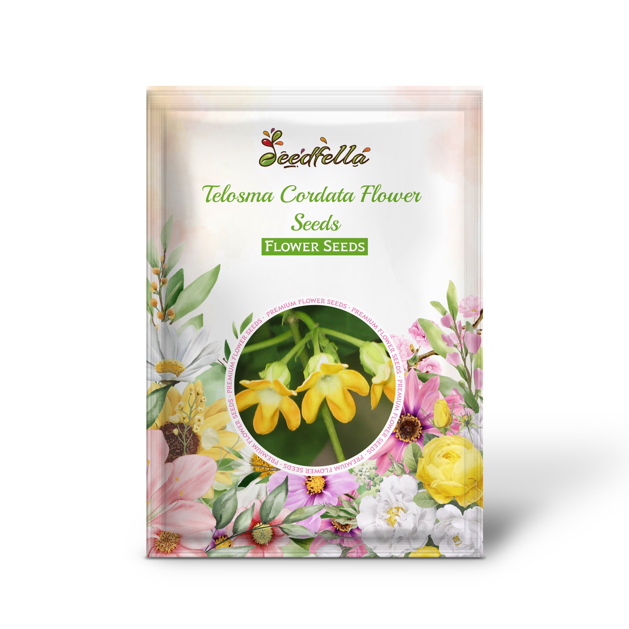 Telosma Buy Telosma Cordata Flower Seeds for Planting - Premium Seeds for ...