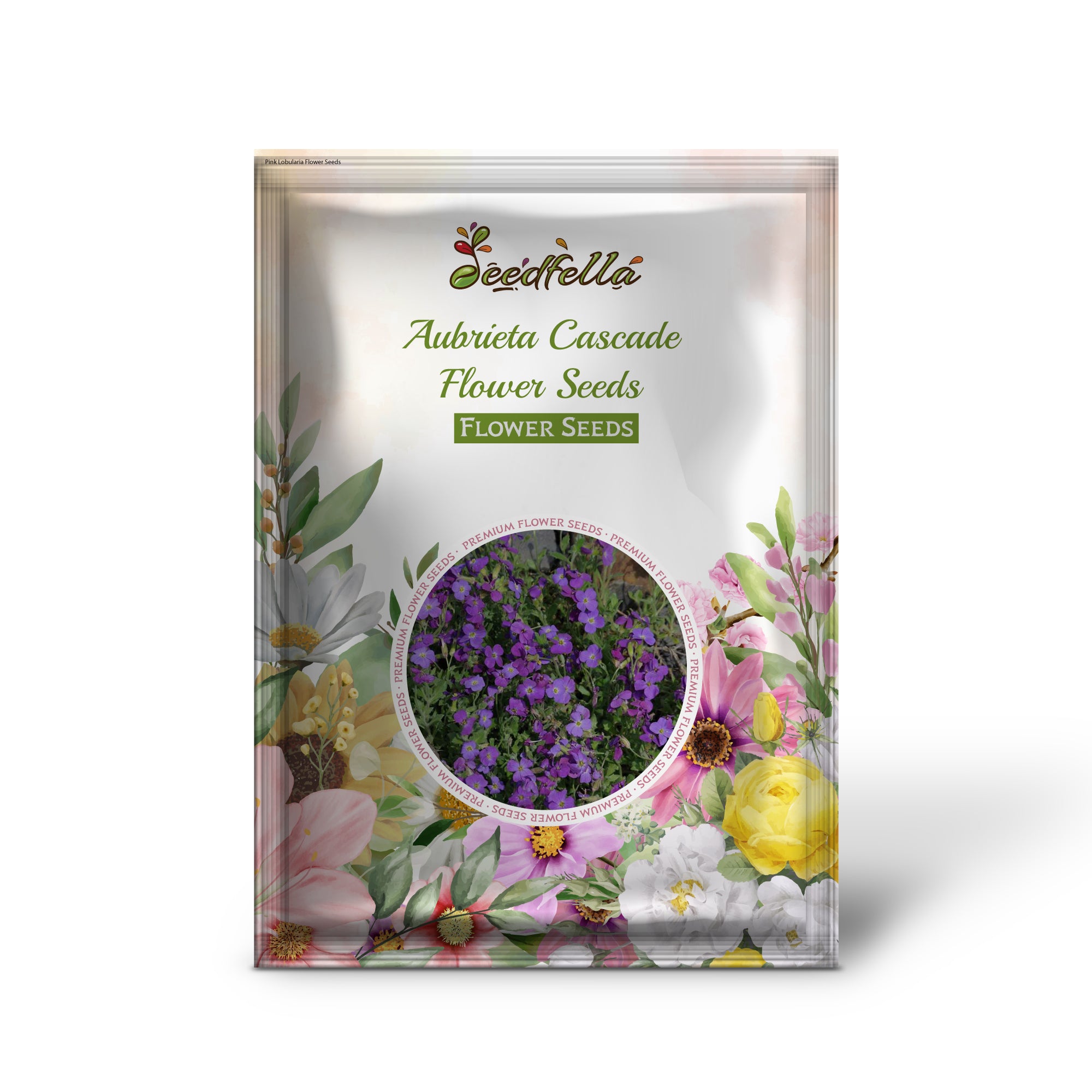 Aubrieta Cascade garden seeds for outdoor planting