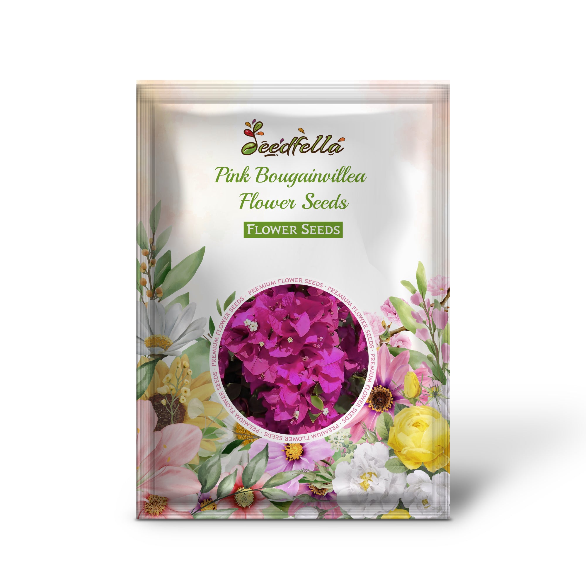 Pink Bougainvillea garden seeds for outdoor planting