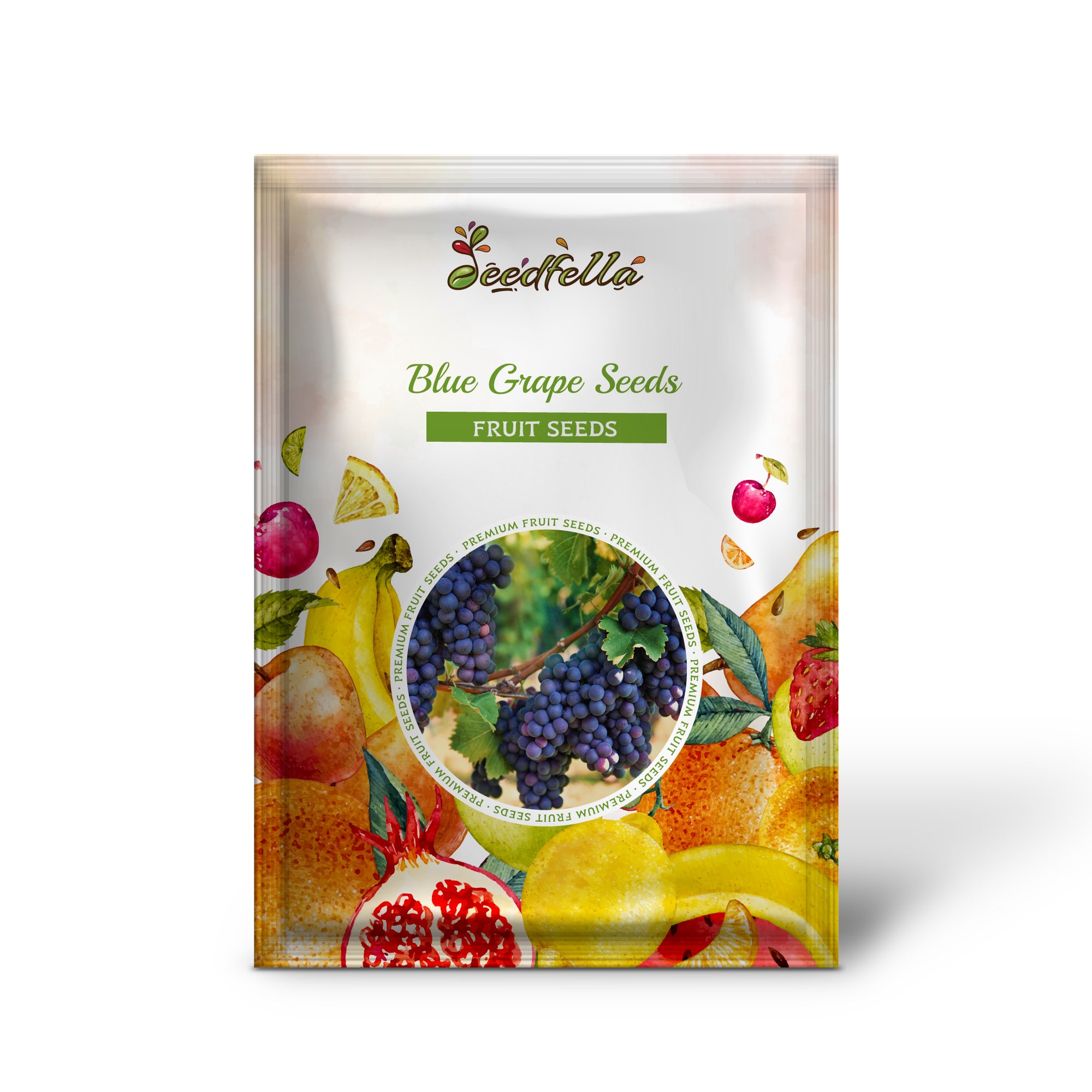Grow your own blue grapes at home with high-quality seeds.