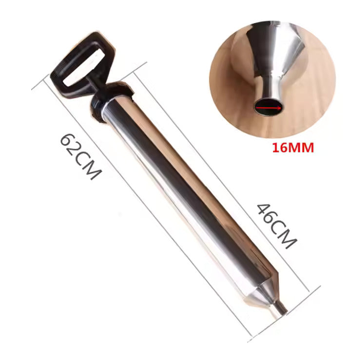 Plastic Stainless Steel Mortar Gun – Cement Caulking & Pointing Tool Garden Tools