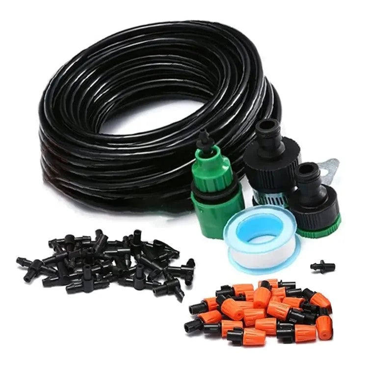 5M Antiseptic Garden Irrigation Water Mister Nozzles - Outdoor Low Pressure Spray Misting Cooling