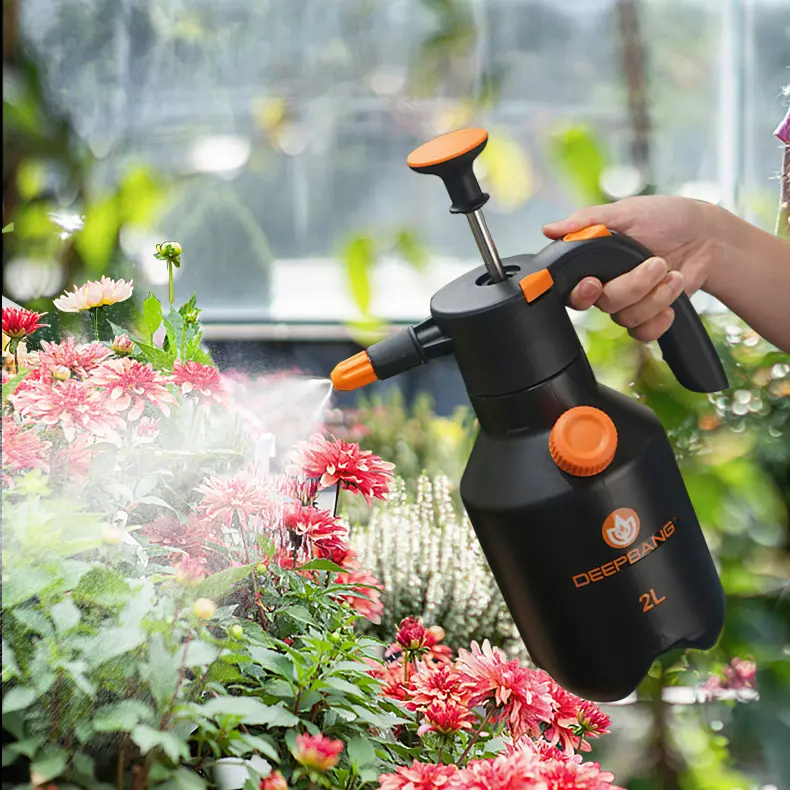 2L Solvent-Resistant Hand Pump Sprayer – Durable Customizable Spray Bottle Garden Tools