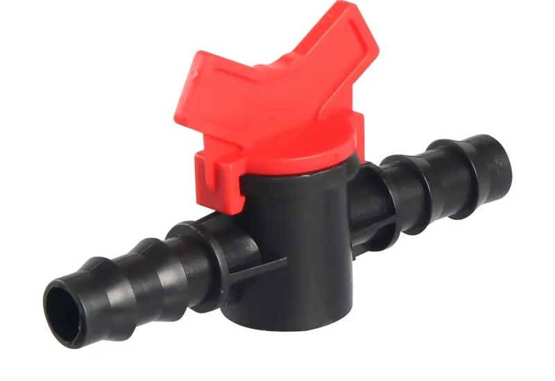 16/20Mm Plastic Pipe Irrigation Mini Bypass Valves For Drip Tape Garden Tools