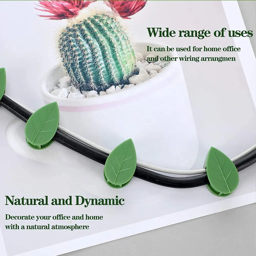 Self-Adhesive Plant Climbing Wall Clips – Leaf Clip Support For Vines Rattan And Trailing Plants