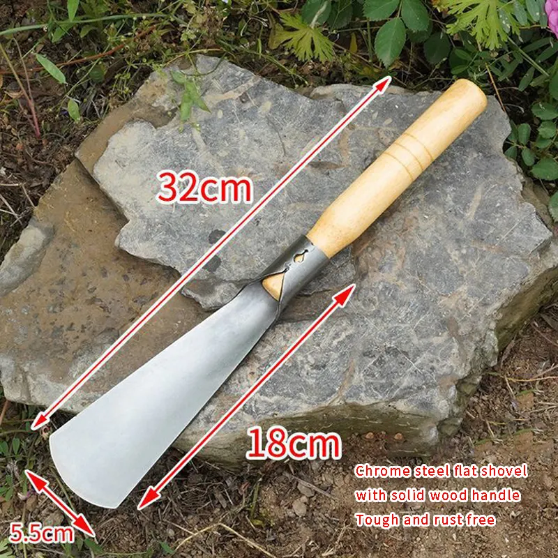 Multi-Functional Stainless Steel Garden Shovel – High-Hardness Tool For Digging And Soil