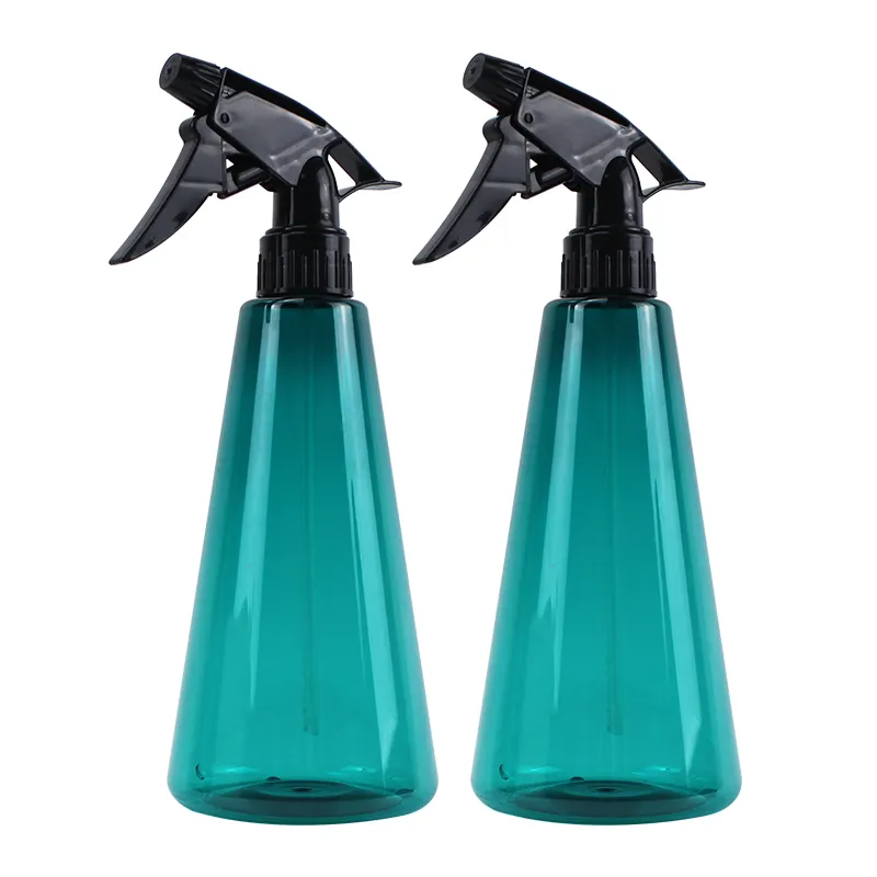 500Ml Plastic Spray Bottles With Adjustable Trigger Nozzle For Household Cleaning Gardening Tools