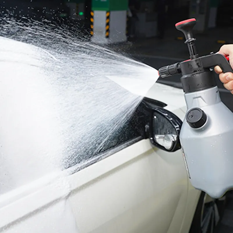 Hand Pump Foam Sprayer With Adjustable Nozzle – Ideal For Car Washing And Garden Use Tools