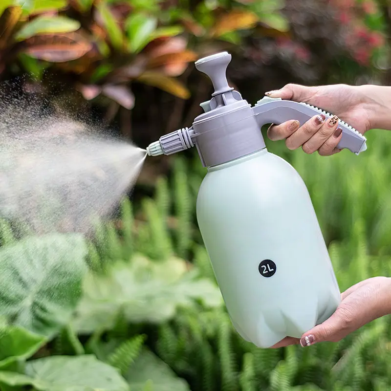 2L Pneumatic Pump Trigger Sprayer – High-Quality Pp Plastic Watering Pot For Gardening Garden Tools