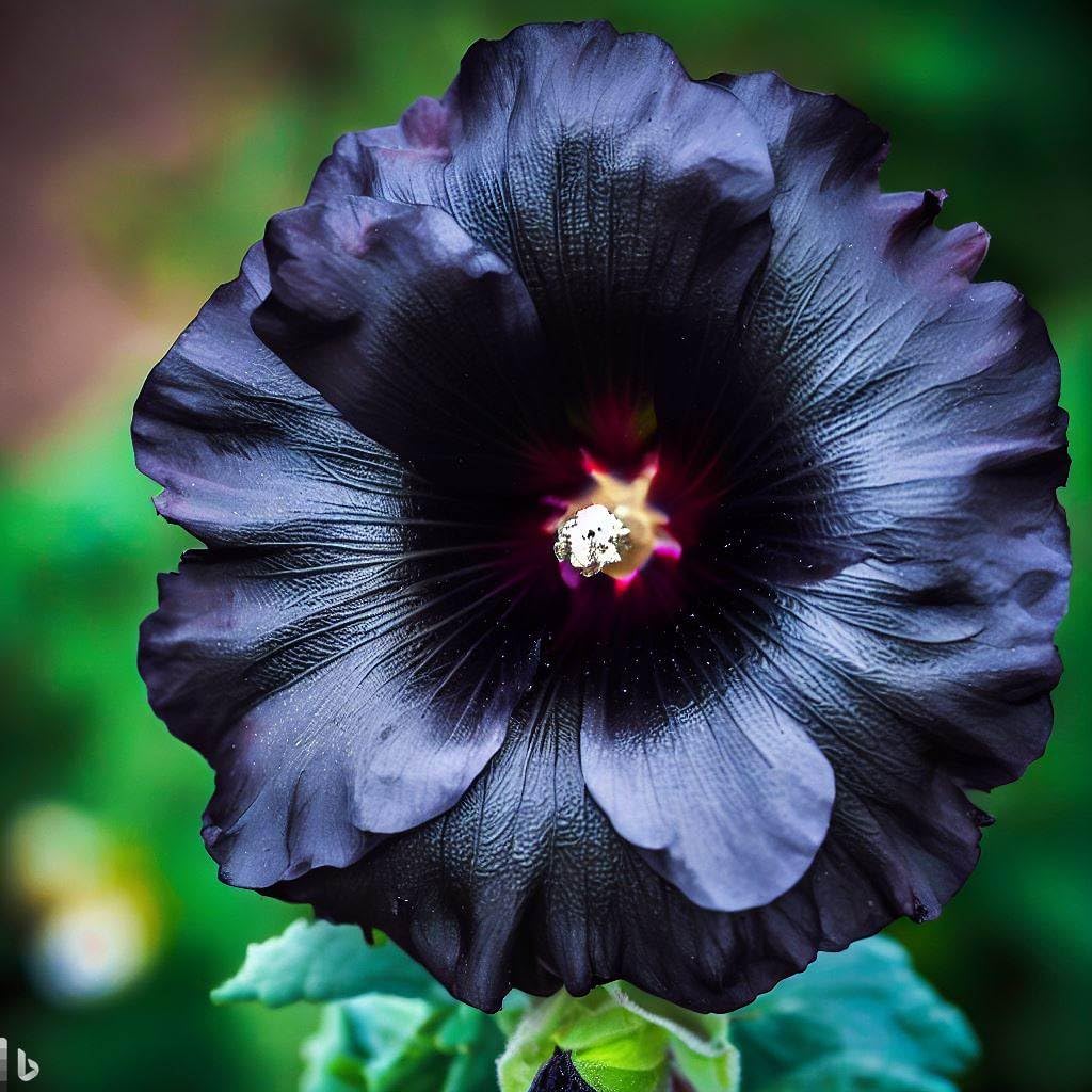 Black Hollyhock seeds for planting