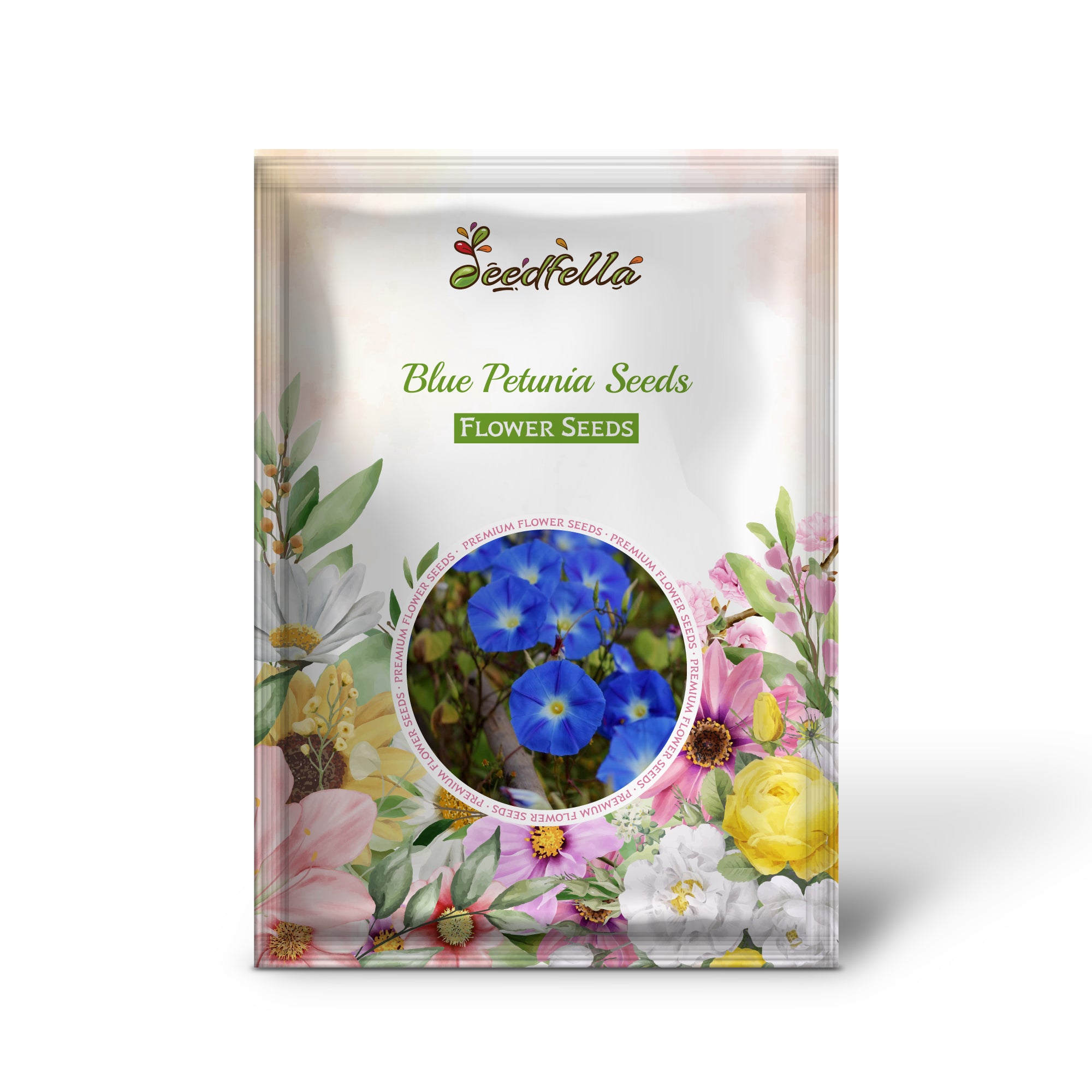 Blue Petunia garden seeds for outdoor planting