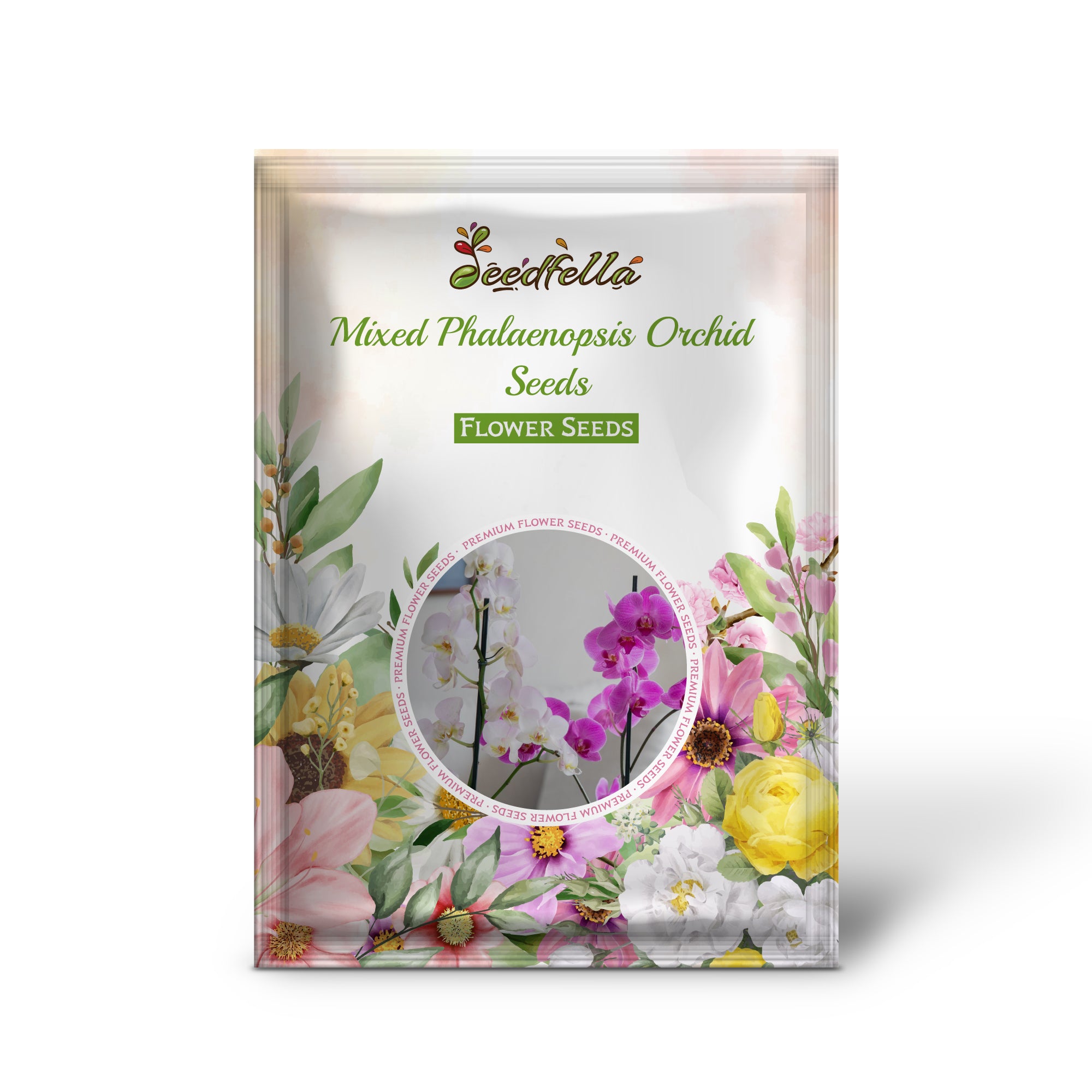 Mixed orchid garden seeds for indoor planting