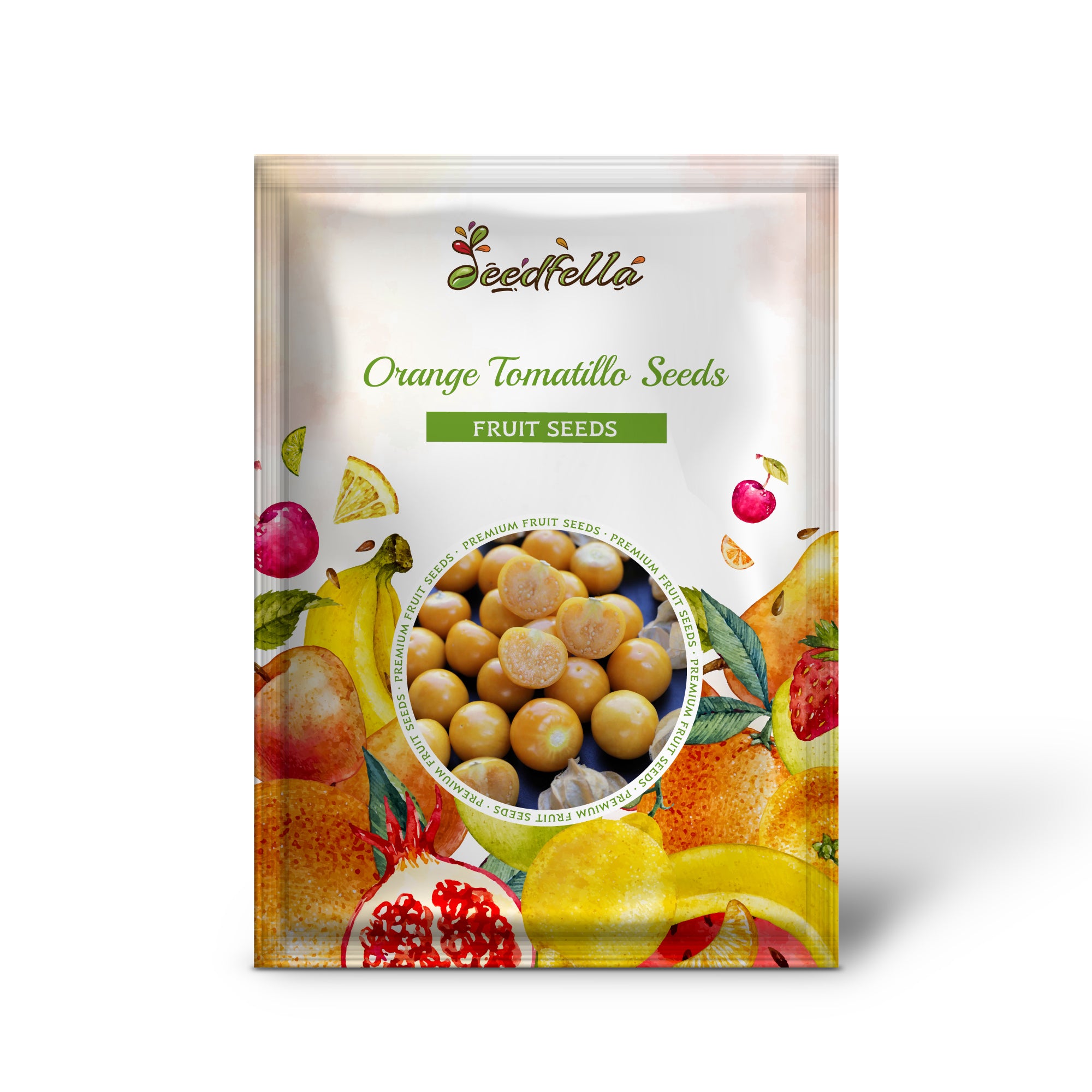 Plant Orange Tomatillo Seeds for tangy and fresh tomatillos.