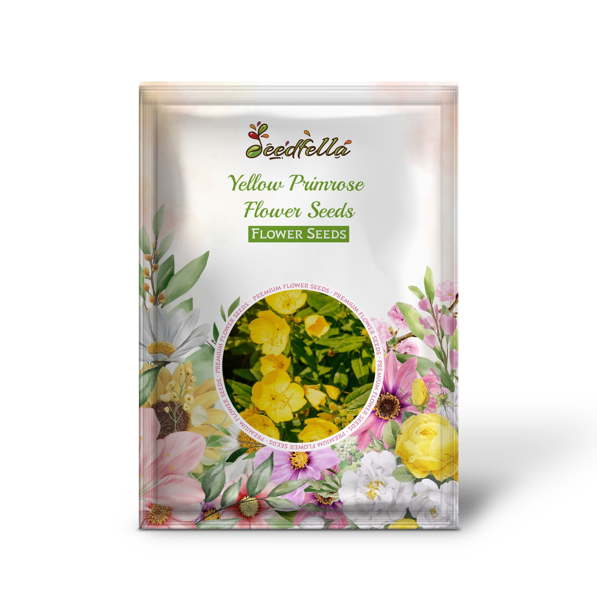 Yellow Primrose garden seeds for outdoor planting