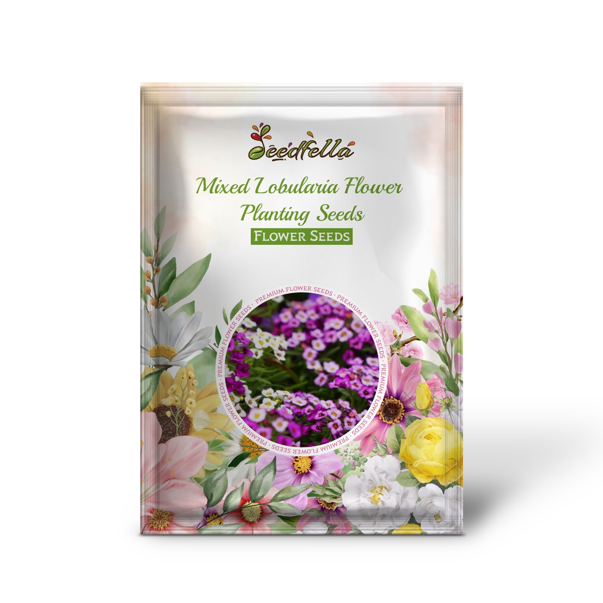 Mixed Sweet Alyssum flower seeds