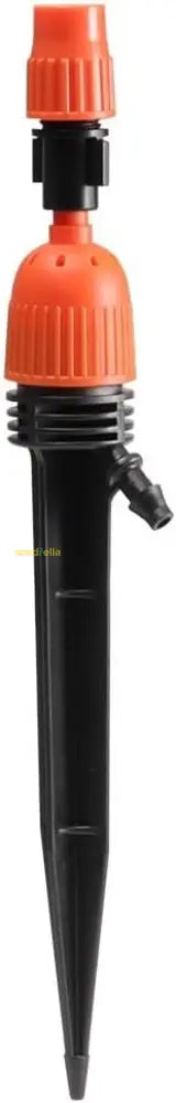 Adjustable Drip Spray Watering Nozzle With Integrated In-Ground Pole – Automatic Irrigation