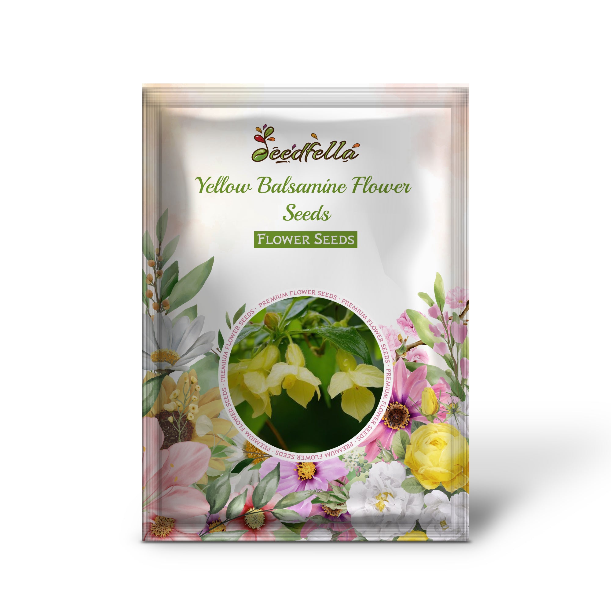 Balsamine Yellow Seeds For Planting