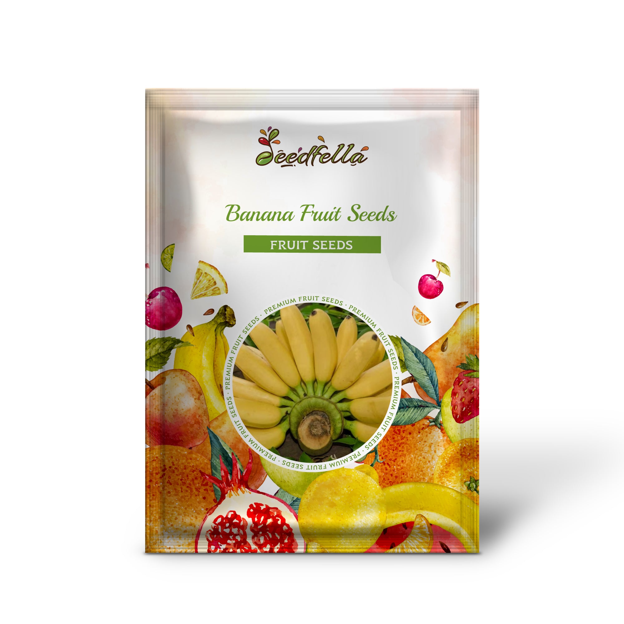 Harvested Bananas from Home Garden Banana Seeds, Fresh Bananas Ready to Eat