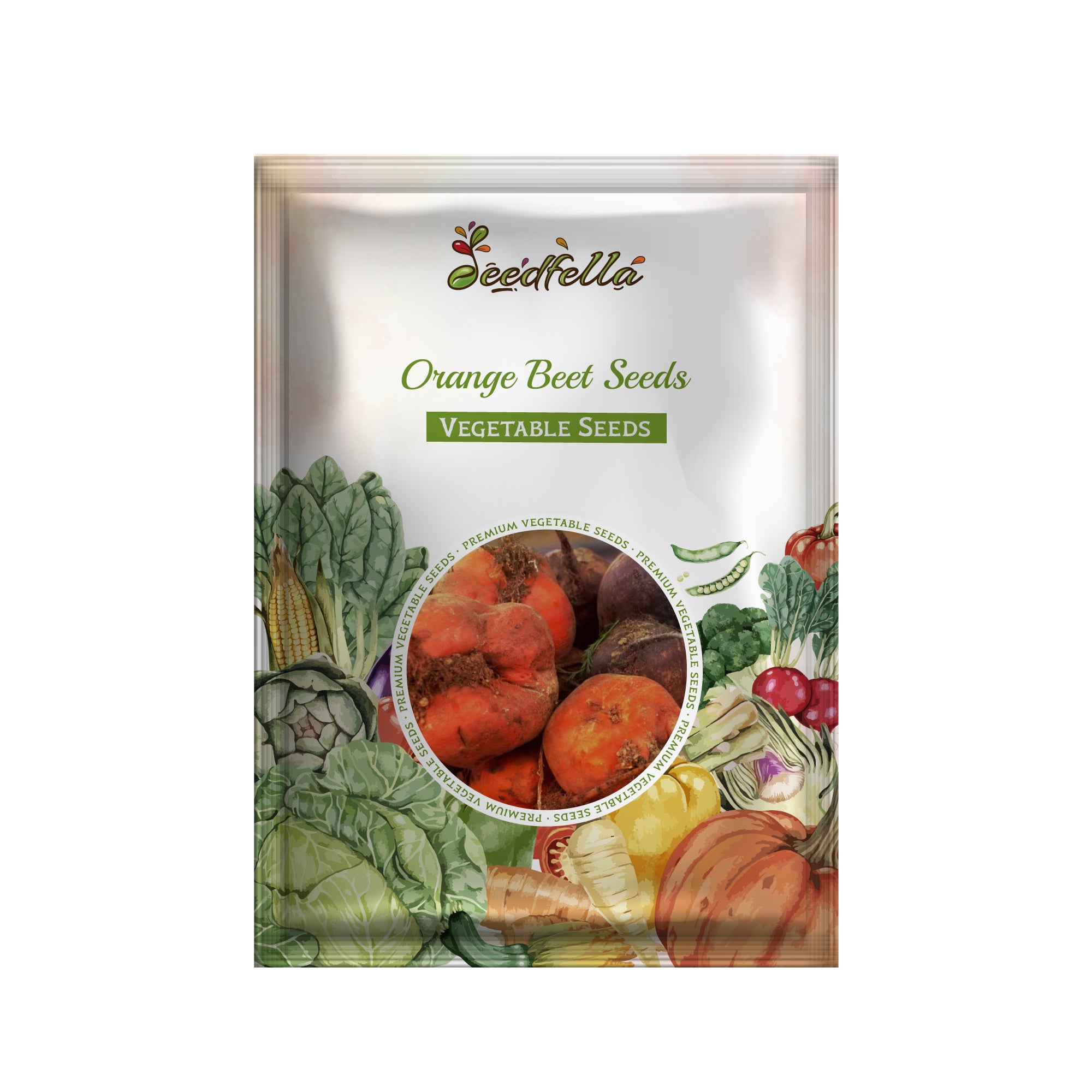 Orange Beet seeds for home garden and raised beds