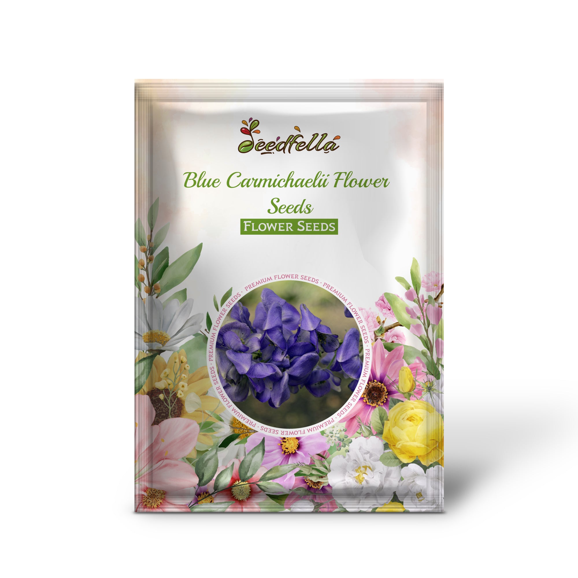 Non GMO Blue Carmichaelii seeds for planting
