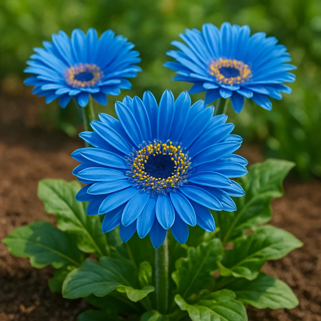 Blue Gerbera Daisy Seeds for Planting