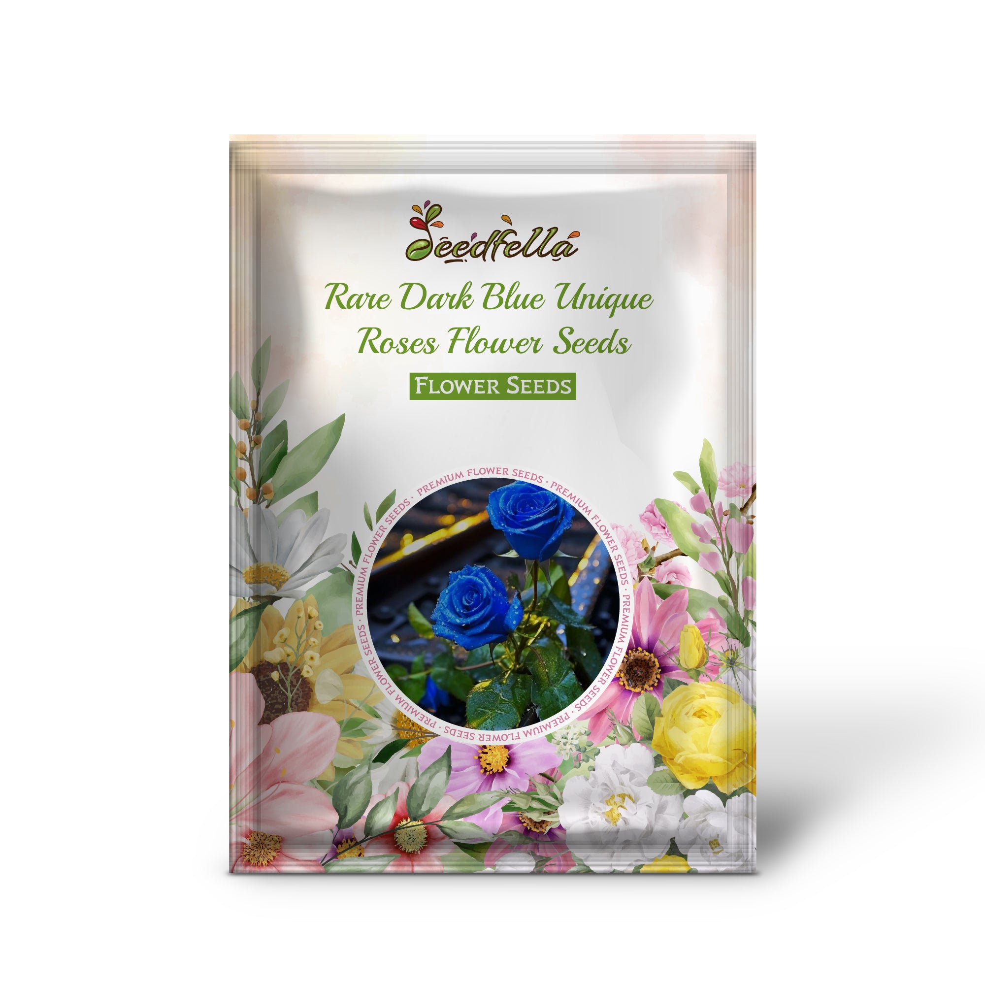 Blue Rose Flower Seeds for Garden Planting