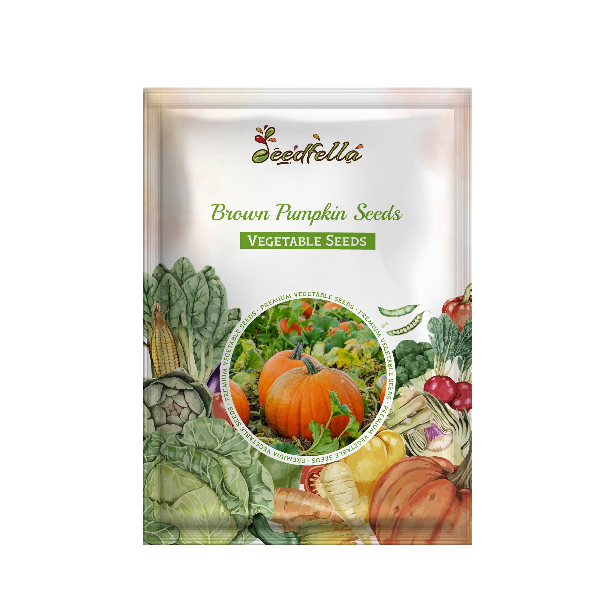 High quality Brown Pumpkin seeds closeup