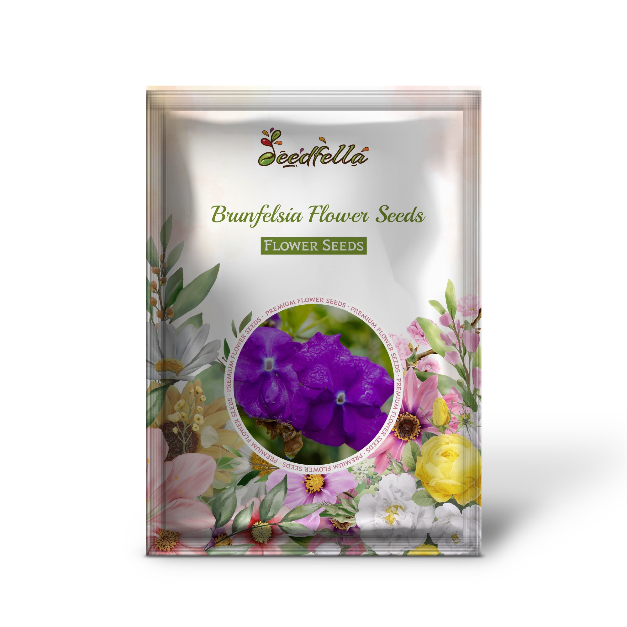 Non GMO Brunfelsia seeds for easy garden planting