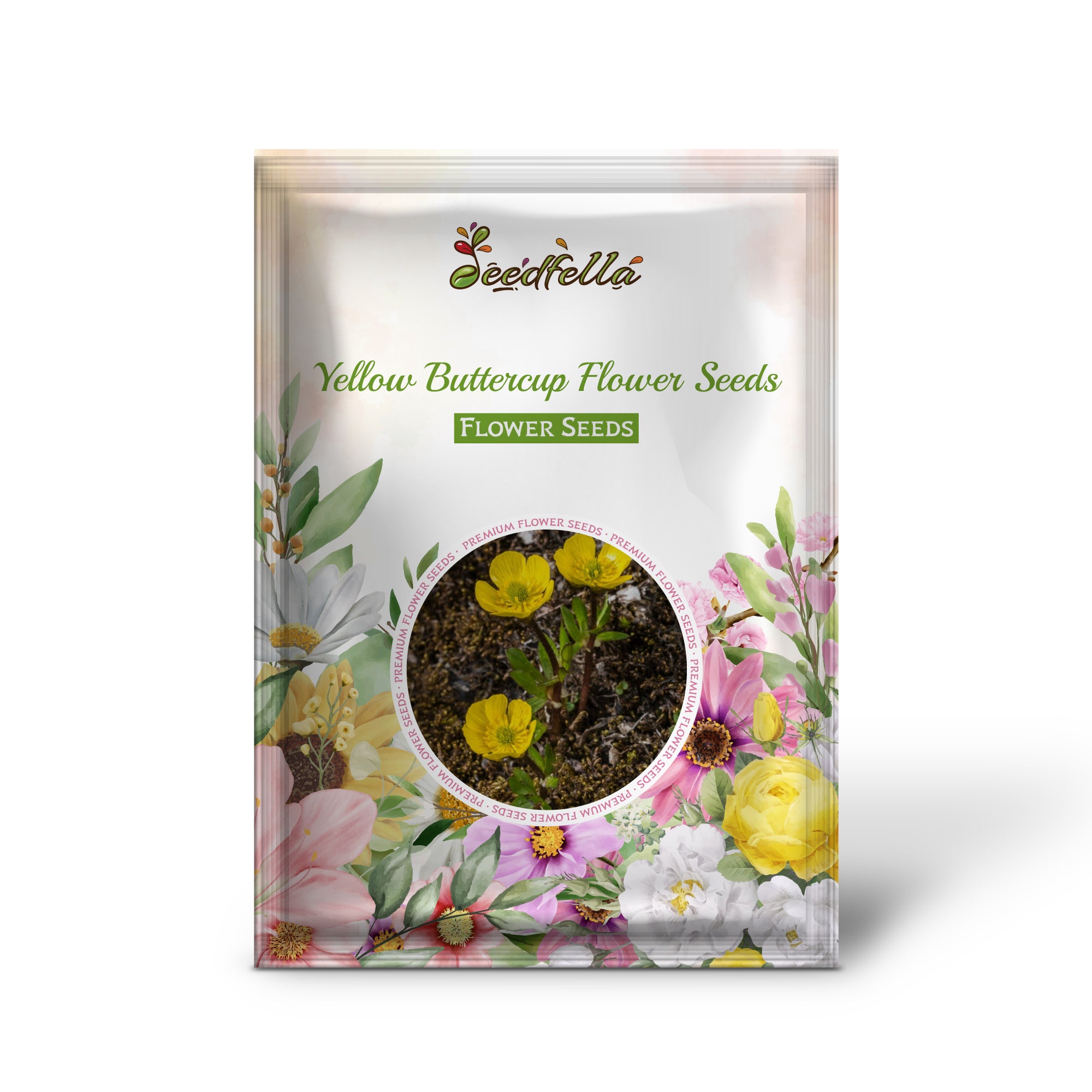 Non GMO Buttercup seeds for easy planting
