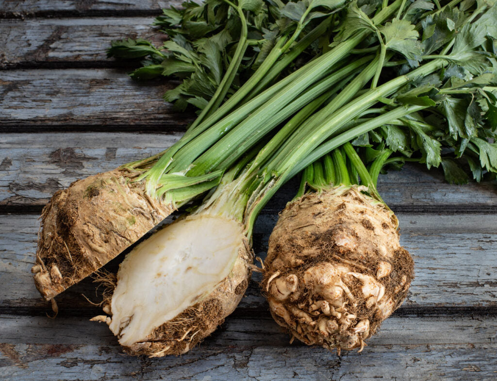 Celeriac seeds for planting in a home garden