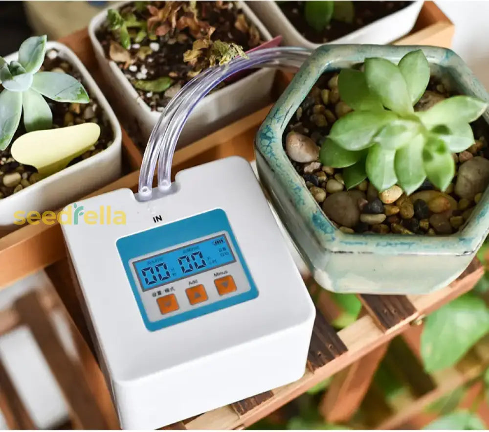 Controllable Time Automatic Watering System – Hanging Flower Planter Irrigation Solution Garden